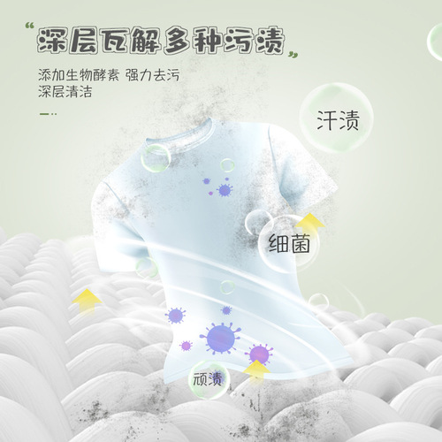 General trade Thailand YESUS clover laundry beads three-in-one decontamination, sterilization and long-lasting fragrance beads