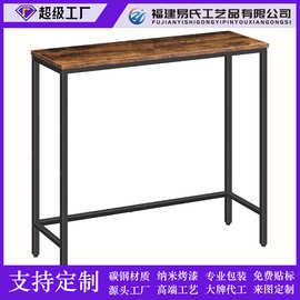 亚马逊跨境新款走廊桌架,小薄桌,适用于狭窄空间,厨房,门厅,卧室