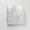 5 -inch 6 -hole white clip