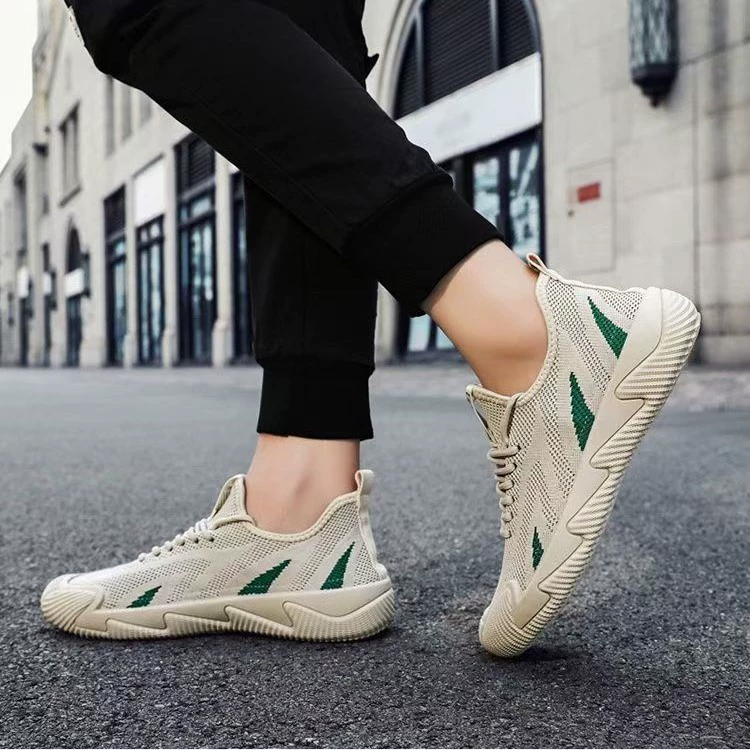 Фабрика прямых продаж новая летняя дышащая сетчатая беговая спортивная обувь модная повседневная сетевая обувь черная рабочая обувь для мужчин