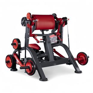 Gym Fitness Equipment Multi-Adjustable Biceps Hip Thrust Machine Strength Trainer Biceps Machine