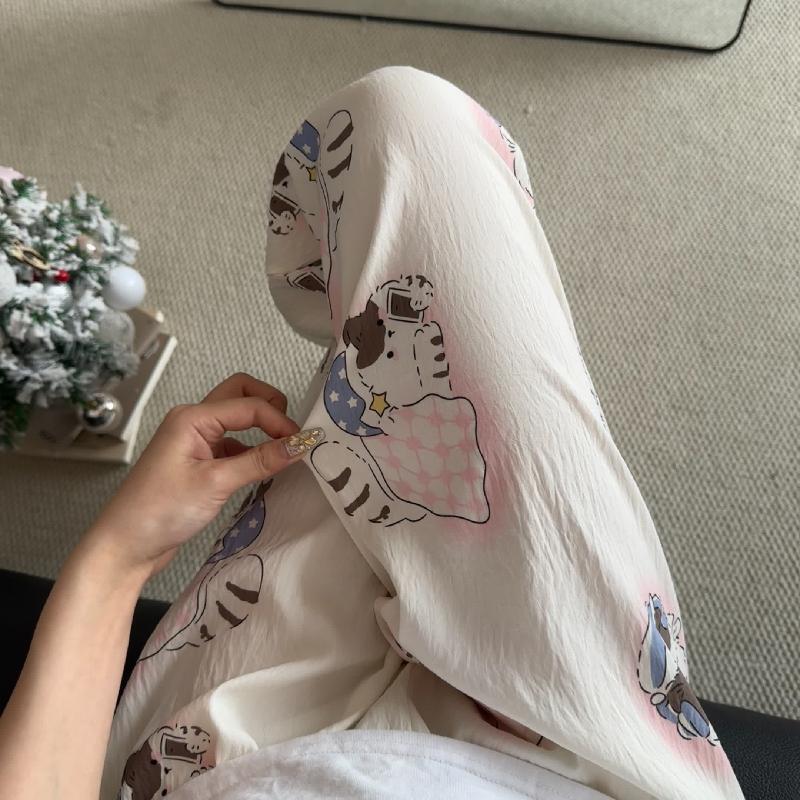 Primavera y verano · Pantalones de pijama casuales para mujeres pantalones a prueba de mosquitos rojos en línea 2025 nuevos pantalones caseros para llevar