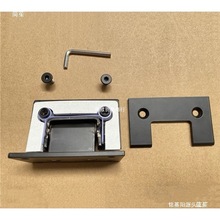 浴室夹石棉垫片玻璃夹透明塑料胶片玻璃门合页淋浴房铰链胶垫配件