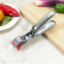 加厚不锈钢防烫夹硅胶防滑碗碟夹耐高温烤箱盘夹厨房工具取碗夹