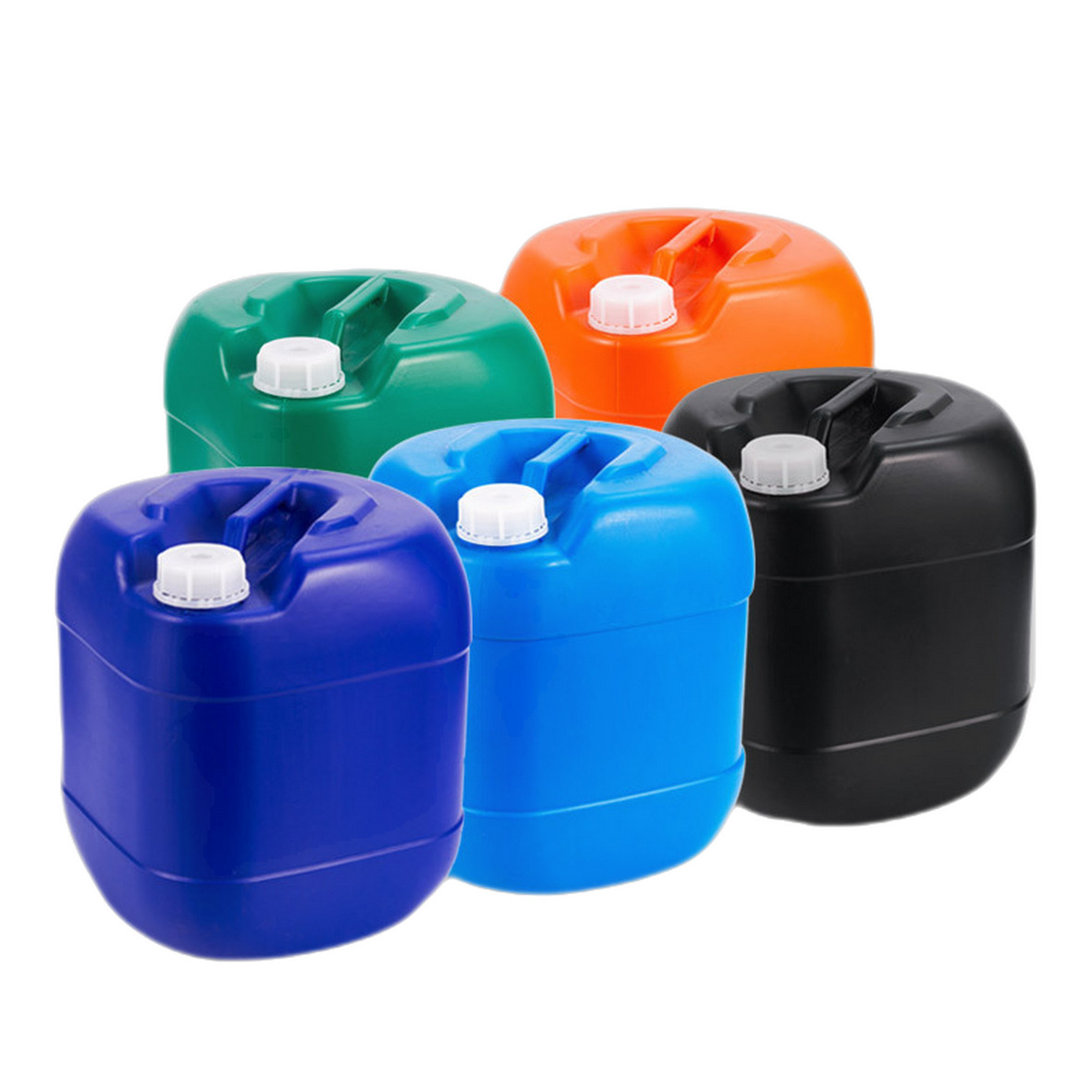 5公斤10L20L25升30KG小口塑料化工罐液体包装桶化学品圆形堆码桶