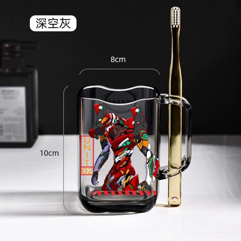 Evangelista dibujos animados cepillo de dientes tazas de enjuague encantador tazas de lavado casero de plástico bebé niño tanque de dientes para niños