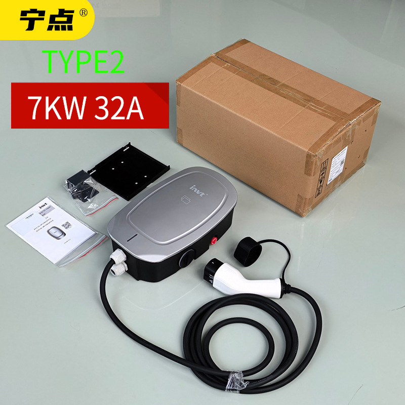 Type2 European Standard Charging Pile 7Kw11Kw22Kw Ac Gun Ev New Energy Electric Vehicle Cross-Border National Cc