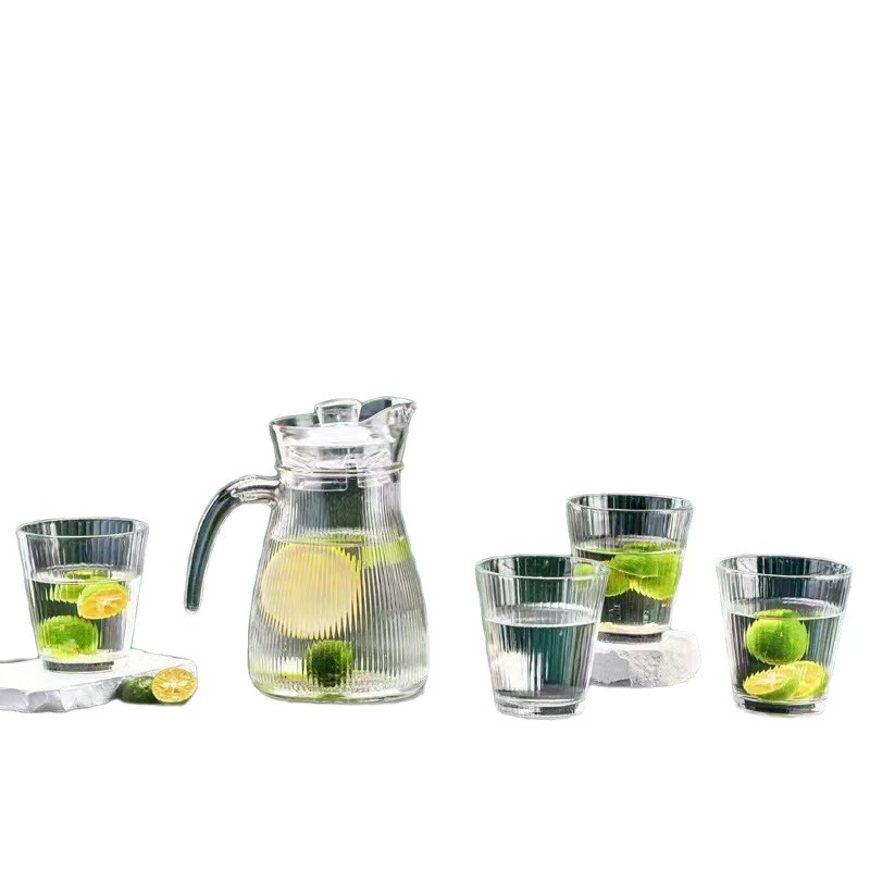 High quality capacious teapot, tea, glass set, simple and elegant design