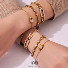ins����Ƹ�˫ƴ���廨�伸������������������ֶ�18K��Ůʿ����