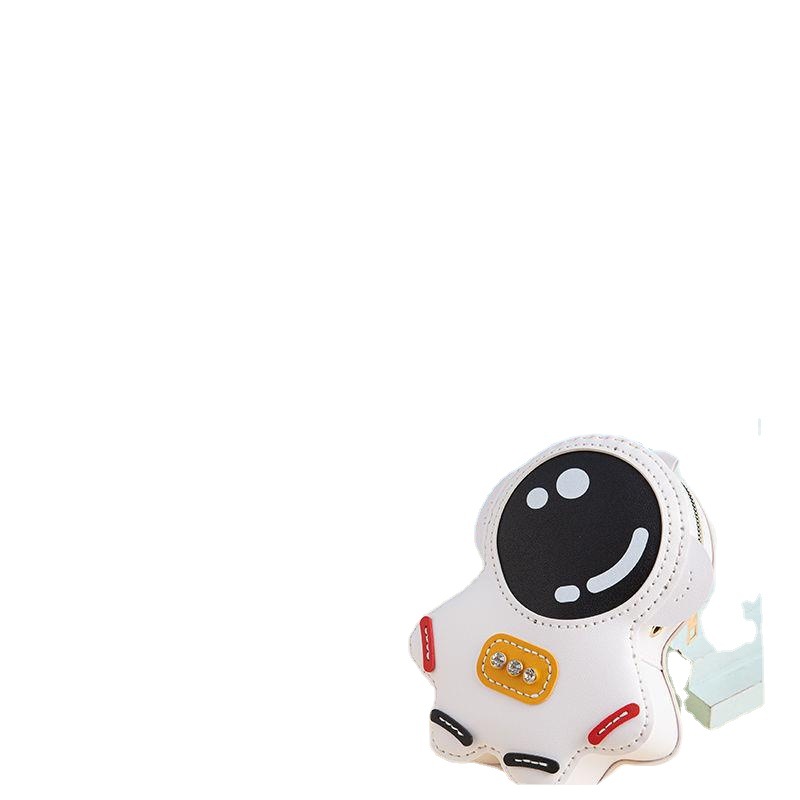 2022 nuevo material hecho a mano DIY bolsa hombro crossbody lindo astronauta mochila bolsa mano costura tejida regalo