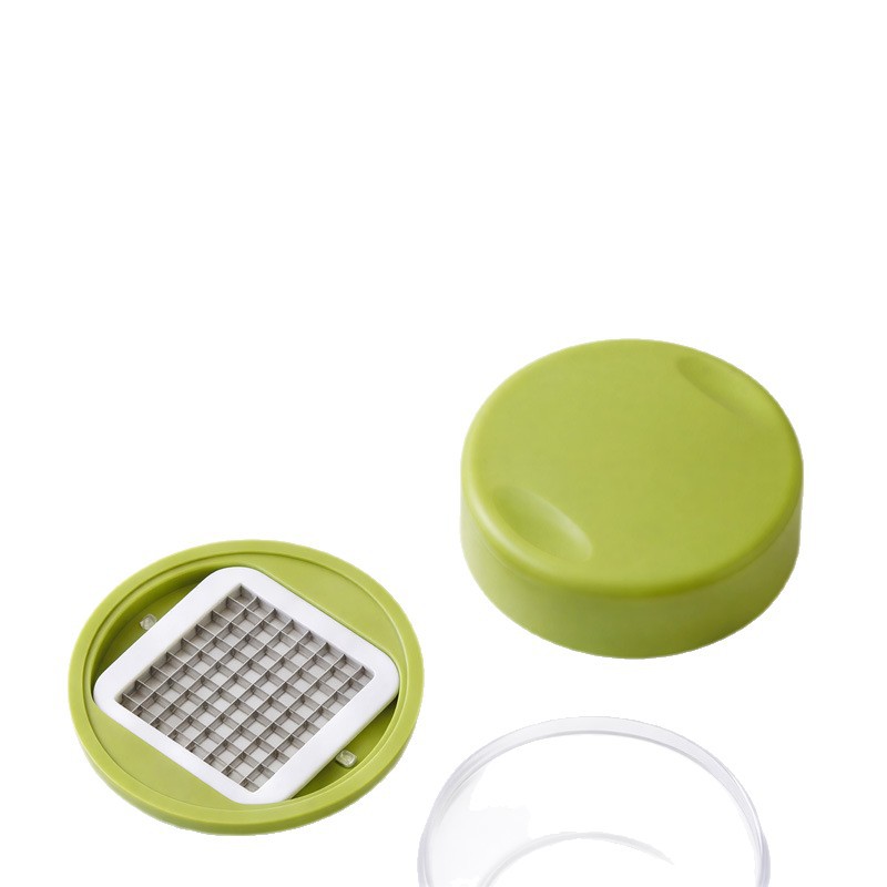 Prensa de Ajo Manual de Presión de Plástico y Acero Inoxidable para Cocina