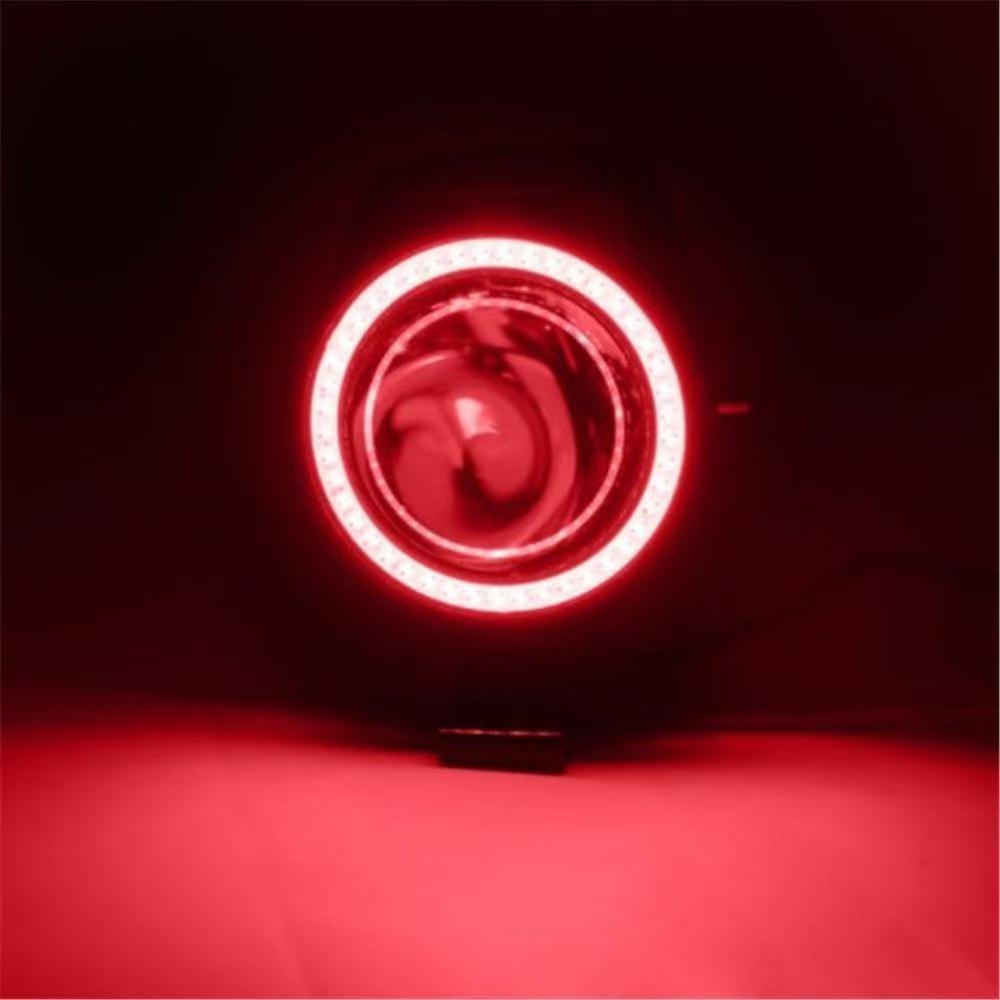 Lámpara de luz de motocicleta luz de alta intensidad lámpara eléctrica u5u7 pistola láser lámpara de automóvil universal transformación de lámpara parpadea luz alta image 8