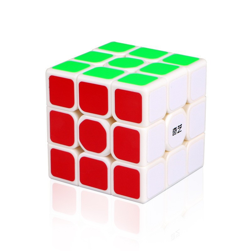 Qiyi Qihang 3x3 Magic Cube W3x3 5.6CM Speed Cube 3x3 Competition Cube English Version Display Box Wholesale Toy