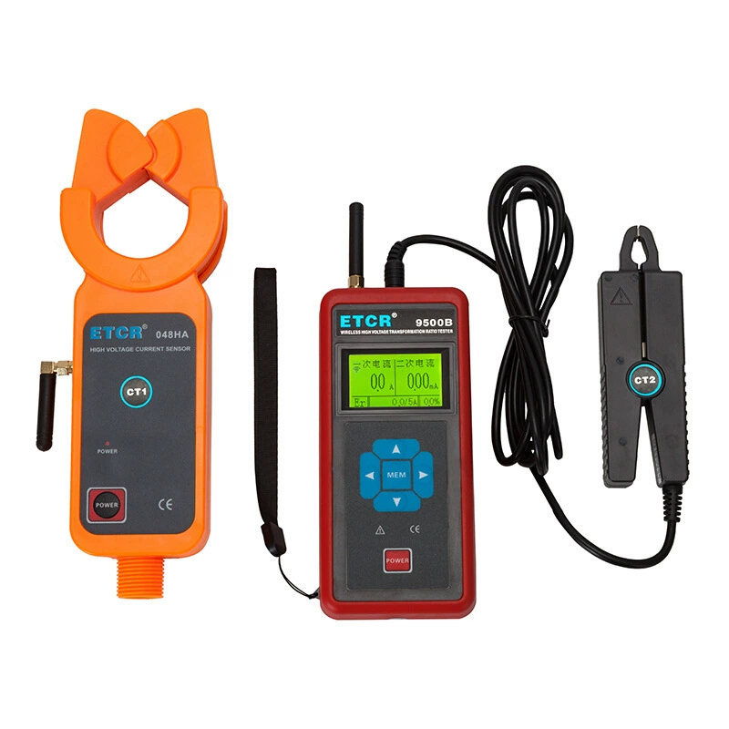 ETCR9500B wireless high voltage ratiometer transformer first and second current transformer