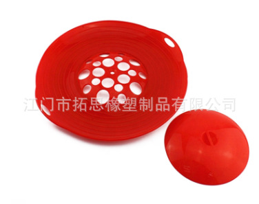 硅胶防溅盖大锅盖 创意实用硅胶厨房用品防溢盖硅胶 亚马逊新品