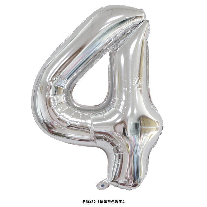 32 pulgadas estadounidenses perladas BABY impresión de crema de globo de película de aluminio digital delgado color jalea de globo digital image 20