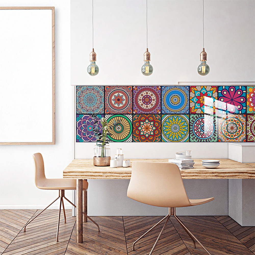 85g Weight Wall Sticker Home Textiles & Decor Type PVC Material Flower Pattern Elegant, Glam Style Elegant Glam Flower PVC Wall Sticker Wall Art 19