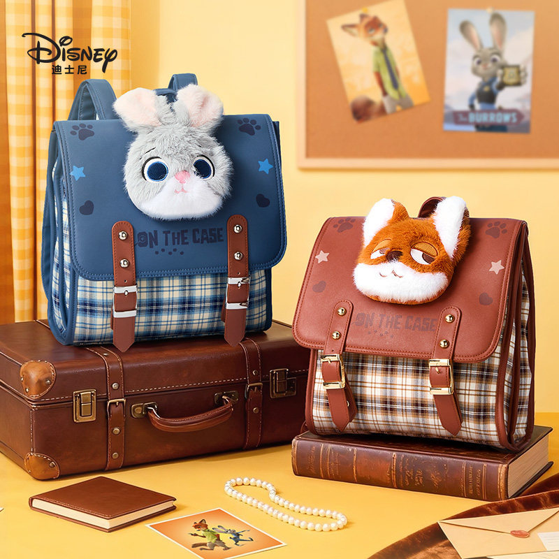 Disney Zootopia uşaq məktəb çantası, qızlar üçün bel çantası