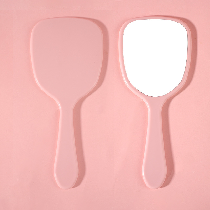 Nuevo espejo de mano con logo imprimible | Espejo pequeño portátil, lindo y elegante, venta al por mayor