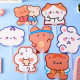 Fan cartoon animal children hand-held special-shaped small fan student gift small round fan summer portable hand fan