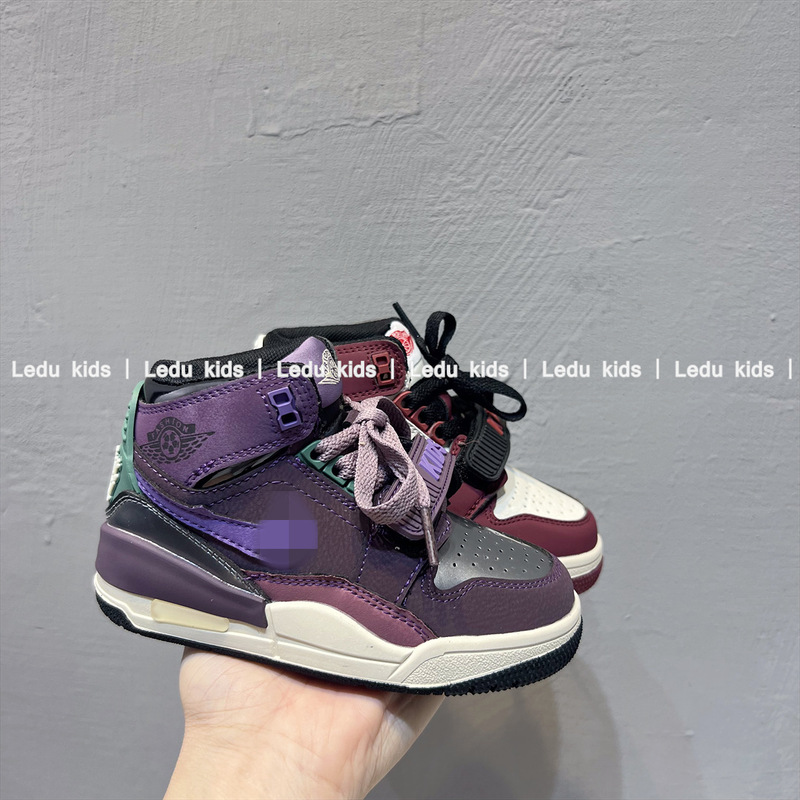 Children's Sports Shoes, High-Top Basketball Shoes, Boys' Aj Kidsren's Shoes, 2026 Spring & Fall Style, Street Dance Anti-Skid Shoes, Winter Breathable Shoes