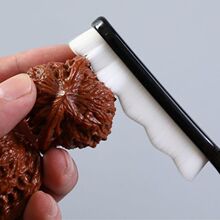 新款文玩专用核桃五万毛刷打底盘玩大号软毛长柄万毛刷多功能全套