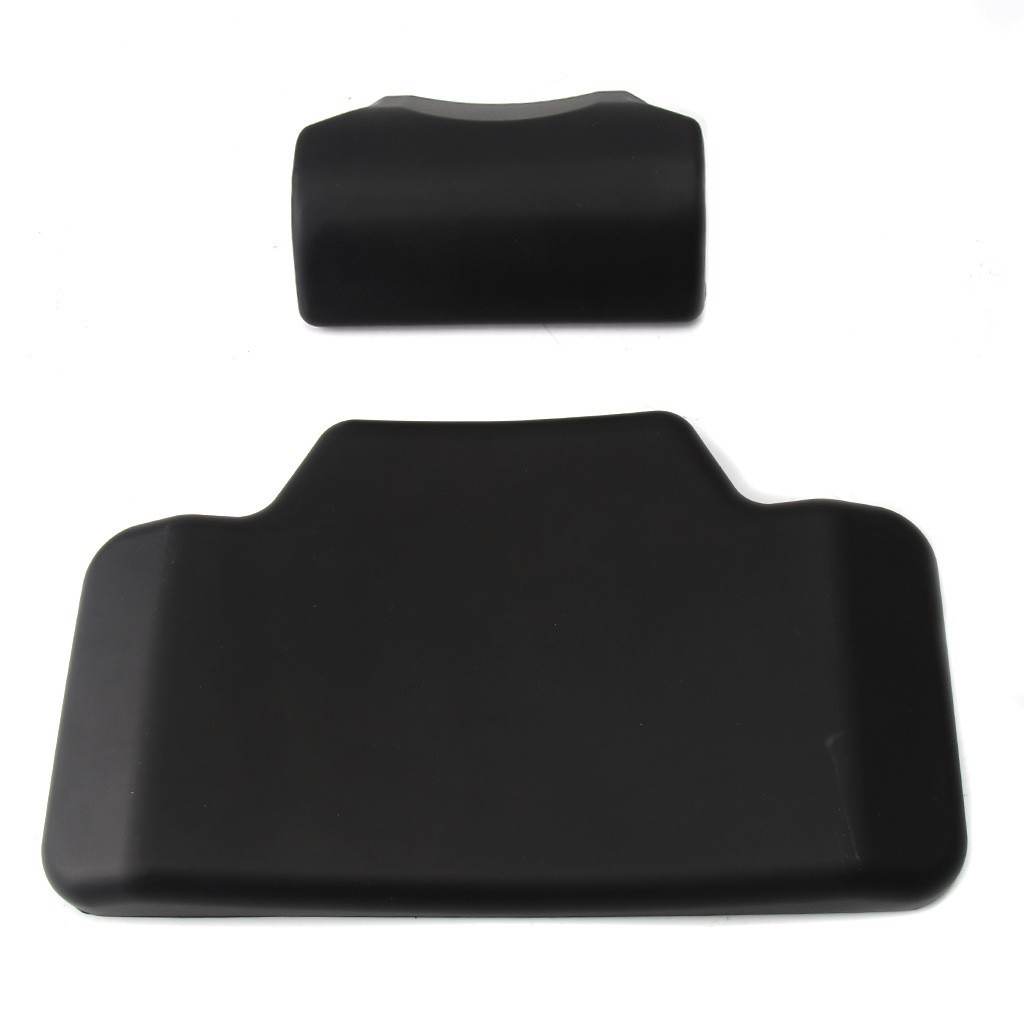 Rear Shock-Absorbing Pu Self-Skinning Foam Backrest Cushion |   Motorcycle Small Tail Box Comfort Upgrade Accessories