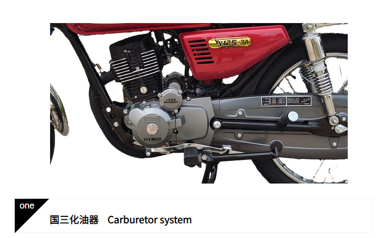 Motorcycle cross-border brand new retro CG125 150CC Jianshe National IV electric fuel-injection motorcycle