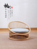 Japanese Bamboo Tatami And room chairs bedroom balcony Windows leisure time Lazy man Armchair stool Single sofa