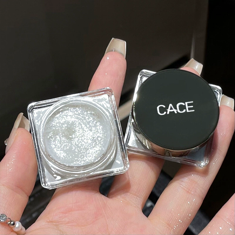 CACE Flash ледяной бриллиантовый гелевый хитовые тени с блёстками, поляризованный монохромный Galaxy эффект, взрывной хайлайтер