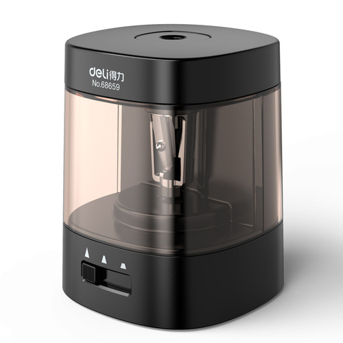 Deli Stationery Electric Pencil Sharpener for Children and Students Fully Automatic Pencil Sharpener Pencil Pencil Sharpener Wholesale