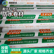 TPO热塑性聚烯烃防水卷材工装建筑外漏光伏屋面隔热冷库防水卷材