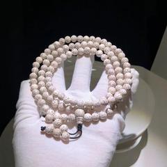 海南卸売り仏珠星月菩提108個の正月カップル手串円珠高密度研磨ネックレス