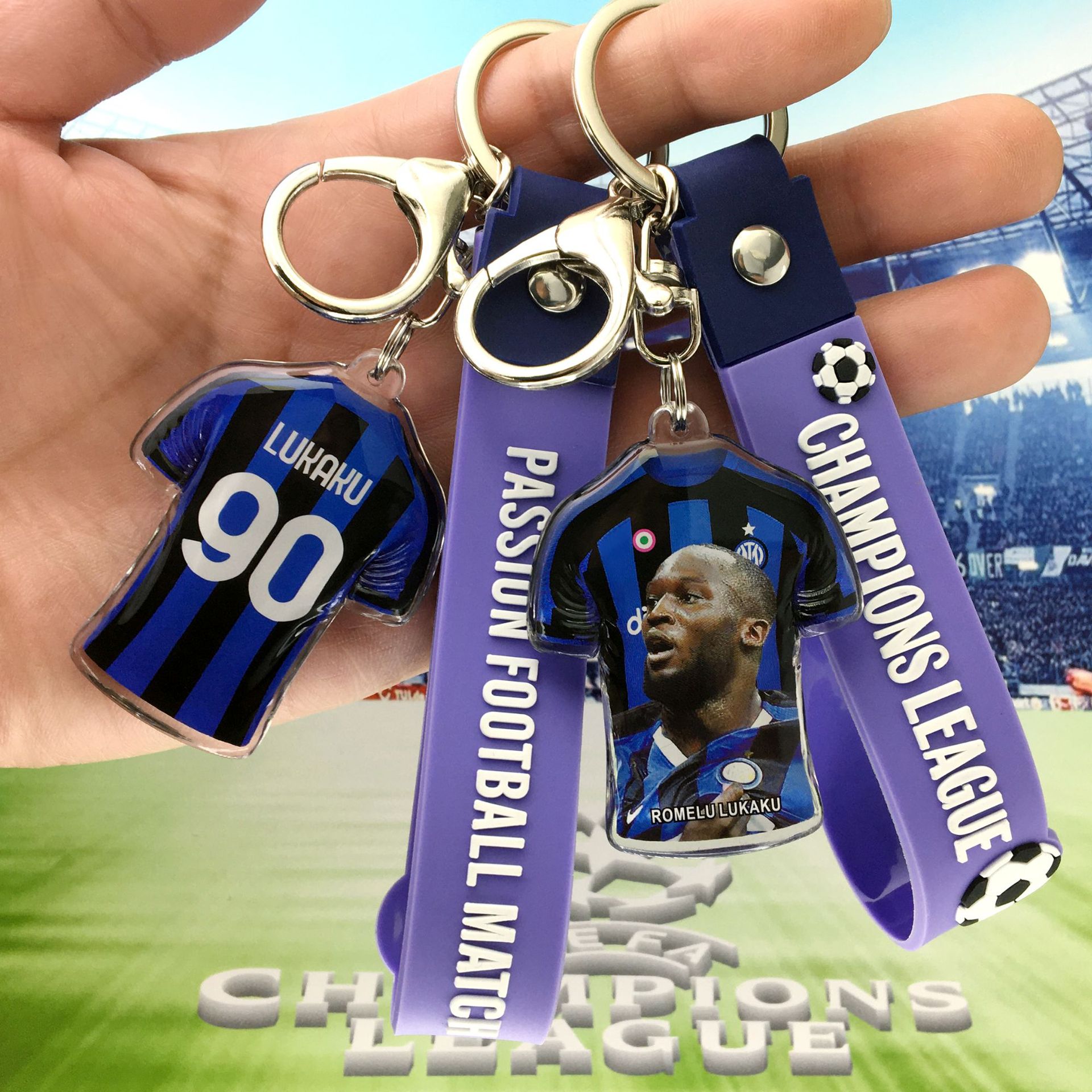 国米-90#罗梅卢·卢卡库+柔蓝手带