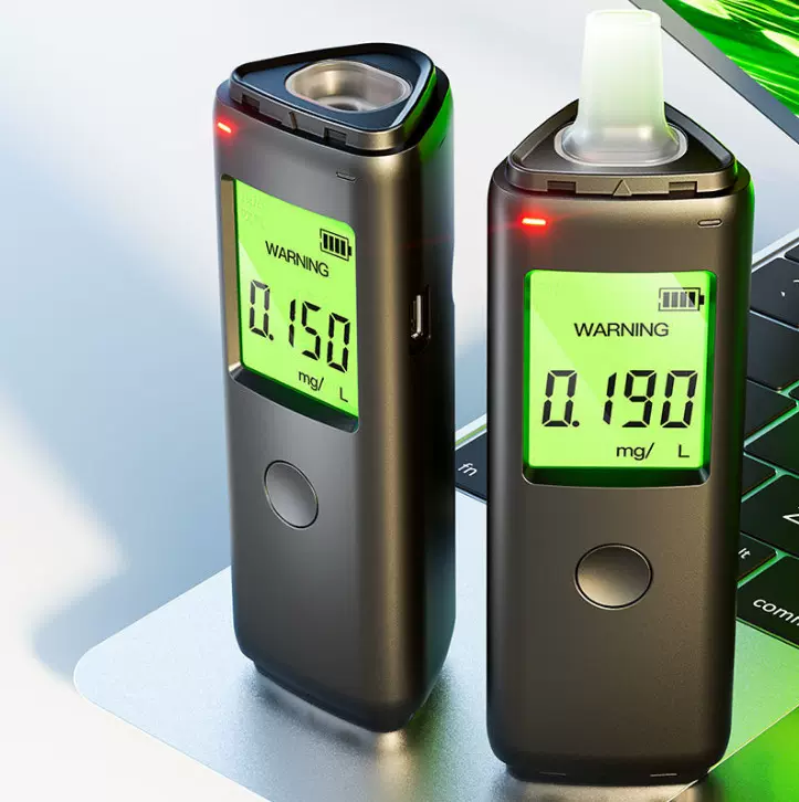 高精度酒精检测仪 电化学传感器S+防酒驾家用个人用检测仪