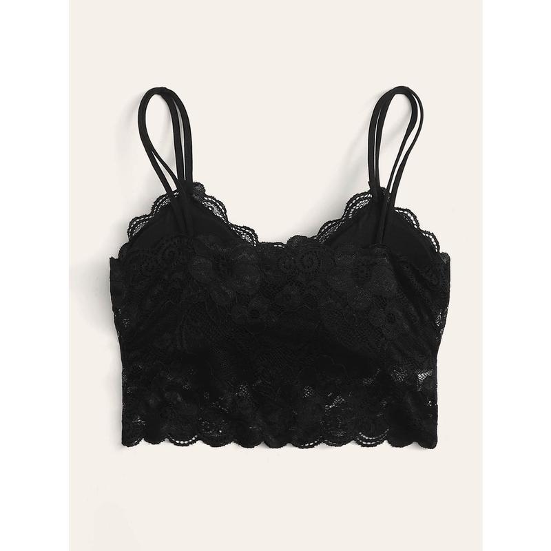Floral Lace Bralette LingerieSexy charming beautiful and