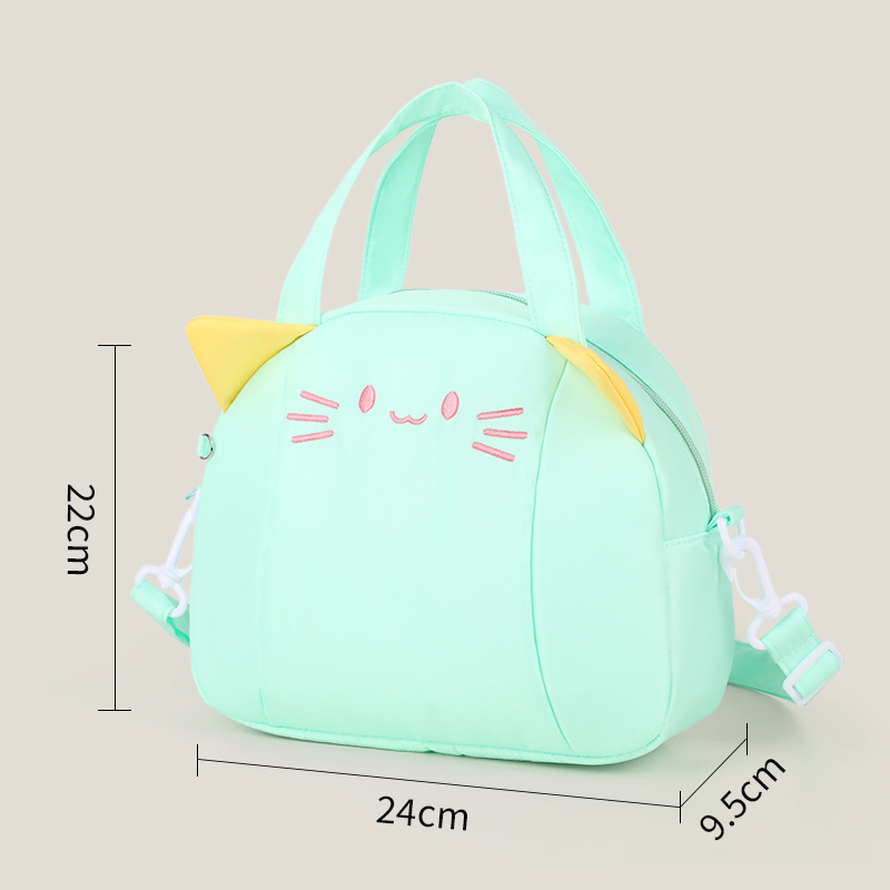 Nuevo gato bolso de niña bolso de hombro lindo bolso de moda caramelo bolso de mano casual de mujer bolso de viaje