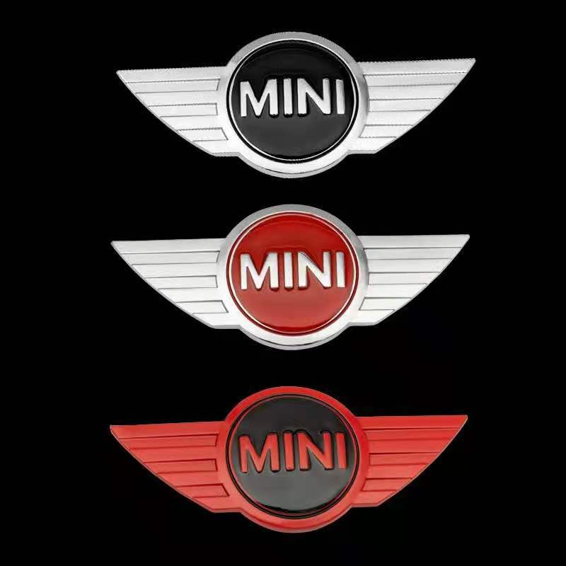 适用于迷你车标 金属迷你机盖标志后尾标车贴 MINI 前标后标-阿里巴巴