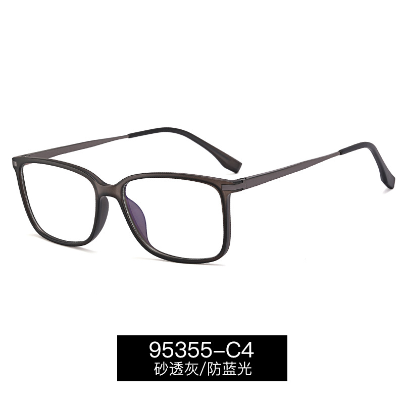 95355 europeo y americano nuevo marco negro gafas hombres moda miopía marco puede ser equipado con grados gafas marco gafas