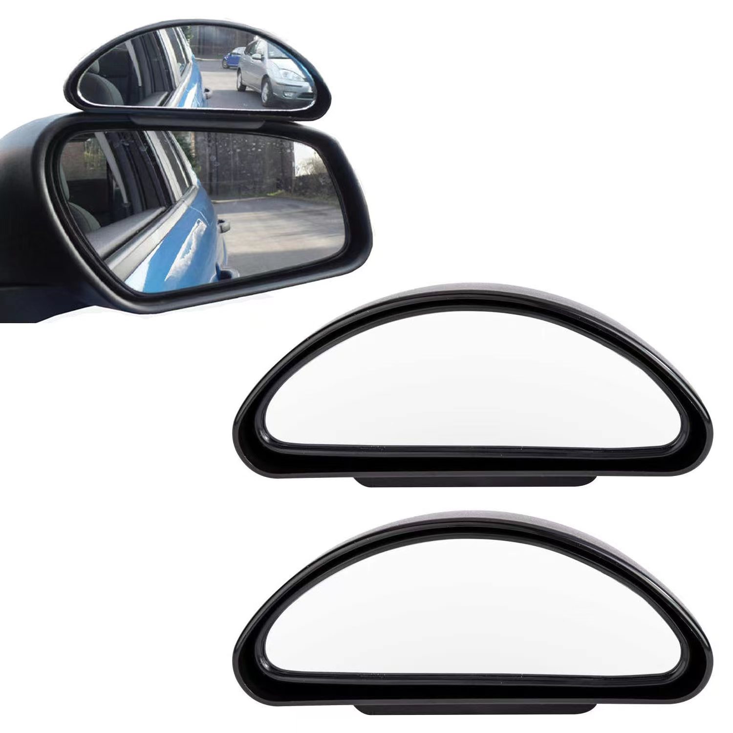 Cross-Border Coach Car Auxiliary Mirror, Car Blind Spot Mirror, Rearview Mirror, High-Definition Reversing Auxiliary Mirror, Blind Spot Area