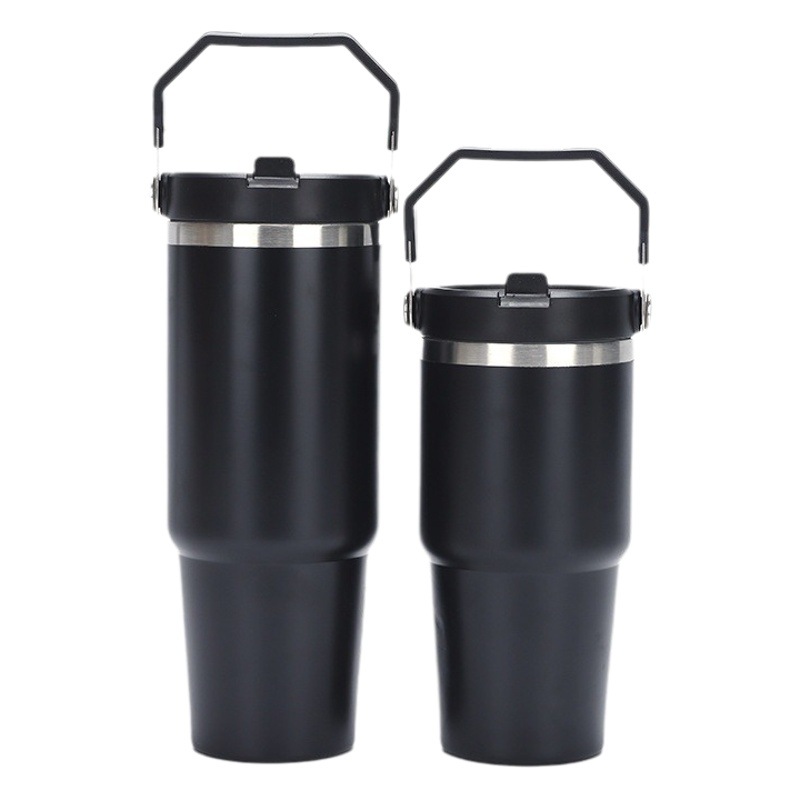 Vaso de aislamiento de gran capacidad para automóvil de vacío de doble capa de acero inoxidable 304 transfronterizo