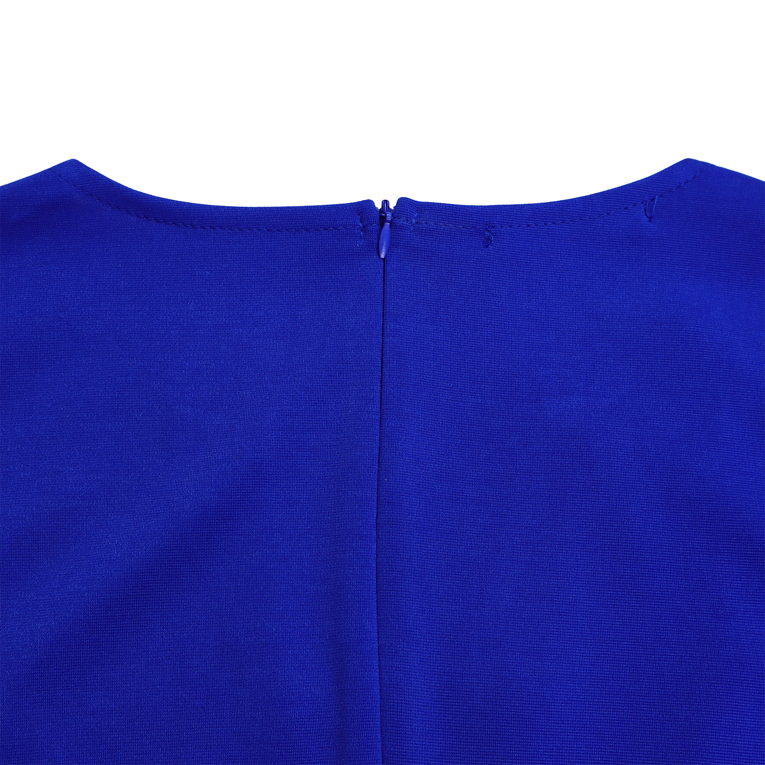 Wholesale Women's Elegant Style Temperament Commuter Belt Solid Color Daily Round Neck Pullovers Half Sleeve A- Line Skirt display picture 57