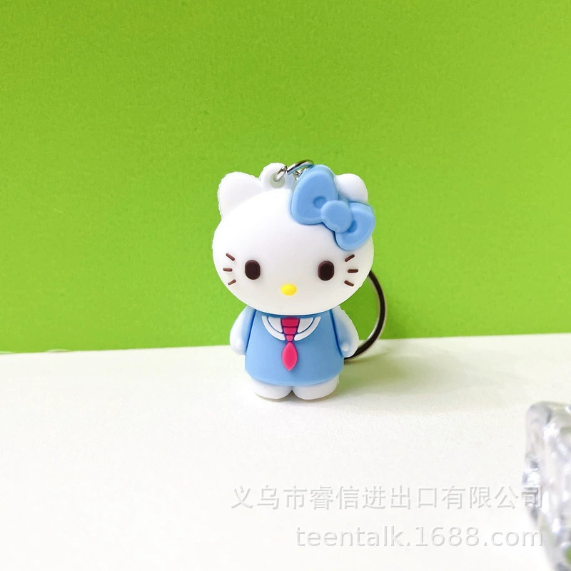 Hello kitty, карикатурный креатив ключодержа, подвеска, кот, подарок на день рождения