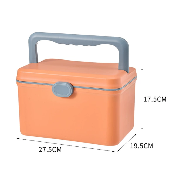 Orange medicine box