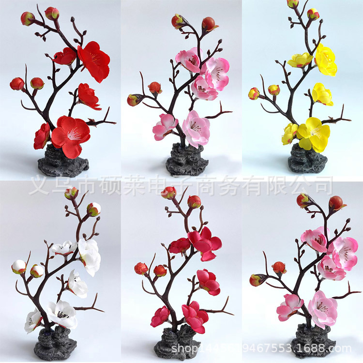 Plate decoration artistic conception creative plate flower embellishment surrounding edge hotel restaurant decoration simulation flowers and plants ornaments wintersweet flower shape Plate decoration artistic conception creative plate flower embellishment surrounding edge hotel restaurant decoration simulation flowers and plants ornaments wintersweet flower shape