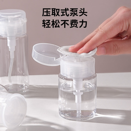 Travel portable refillable pressurized skincare dispenser empty bottle cosmetic tool makeup remover water makeup bottle
