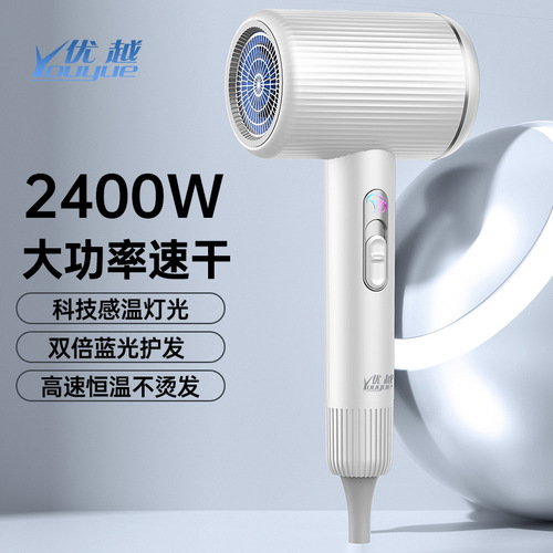 New High-Speed Hair Dryer for Home Use, Blue Light High Power Negative Ion, Damage-Free Generator Hair Dryer, Hotel-Specific, Wholesale