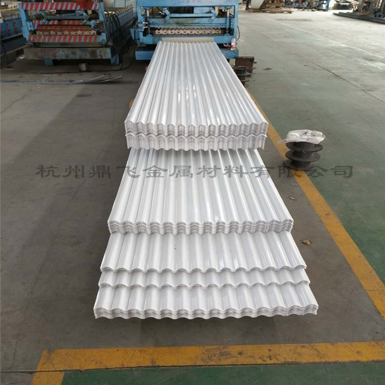 厂家热销1.2厚氟碳漆银灰色铝镁锰板 外墙横装铝合金波纹板