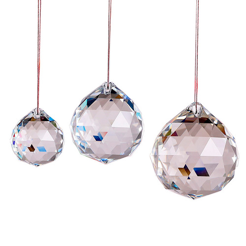 Crystal lighting ball wholesale DIY chandelier crystal ball crafts bead curtain accessories materials lamps lighting pendants