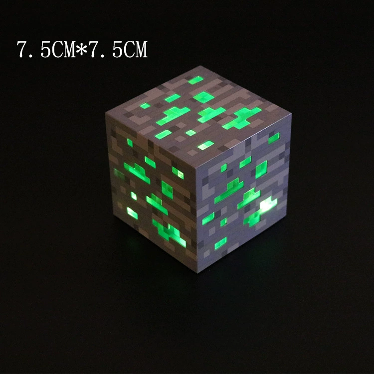 Перезаряжаемая фонарик Pixel — 4‑цветной светодиодный минер лампа, USB‑перезарядка, 28×5×5 см